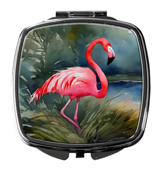 Flamingo Compact Mirror