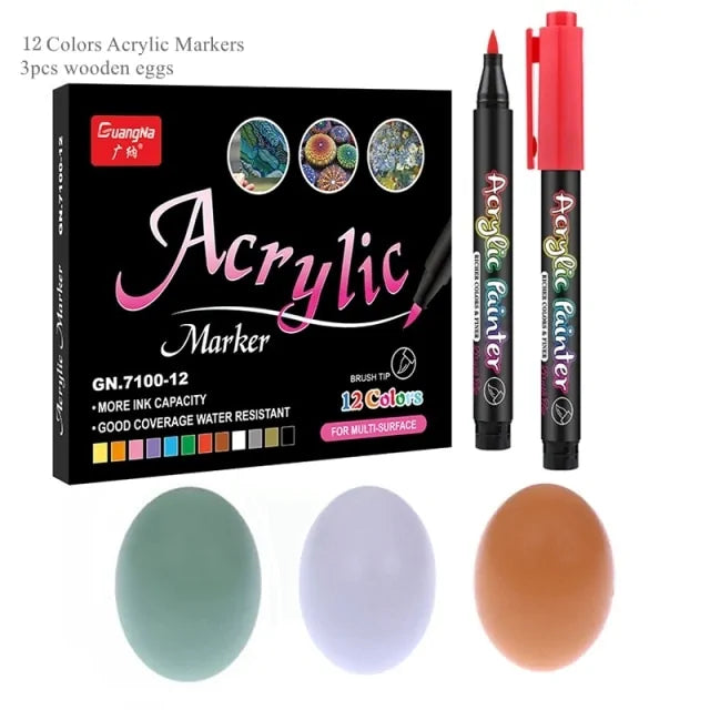 36 Colors Acrylic Paint Pens