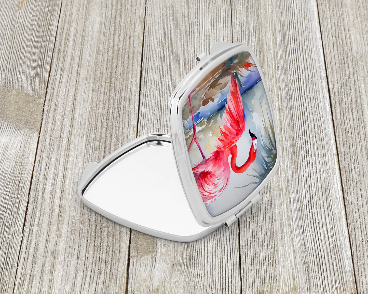 Flamingo Compact Mirror