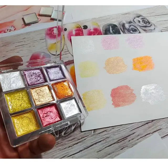 Golden Solid Watercolor Paint Set