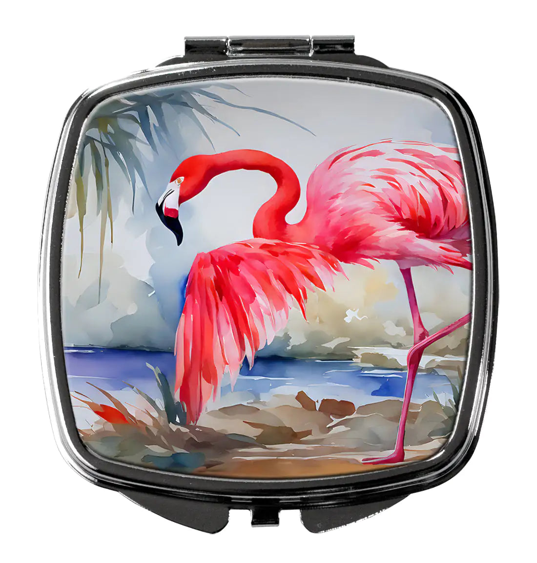 Flamingo Compact Mirror