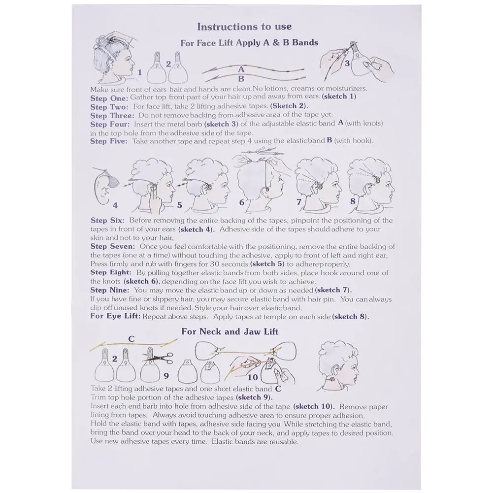 Fast Chin Adhesive Tape